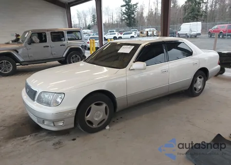 1999 Lexus Ls 400 from USA, damaged, VIN JT8BH28F2X0162324